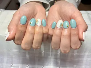 ネイル Ocean nail パラジェル 取扱い店のネイルデザイン