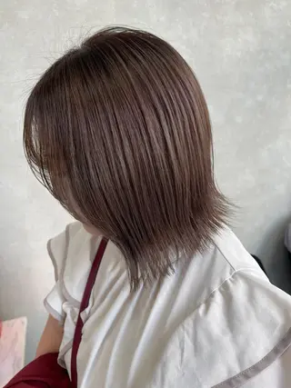 ミディアム カラー 【韓国ヘア ×髪質改善】内田のヘアスタイル