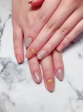 ネイル マジック ミラーのネイルデザイン