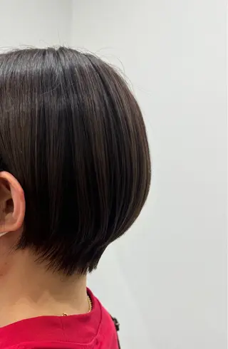 ショート 𝘀𝗮𝗲 ⑅*/ 艶髪/ショートボブのヘアスタイル