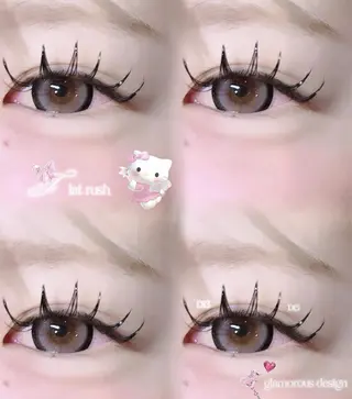 マツエク・マツパ リシェルアイラッシュ高崎店所属・小池 芽彩のマツエク・マツパデザイン