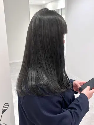 カラー ダブルカラー🫐 /まゆ🎀のヘアスタイル