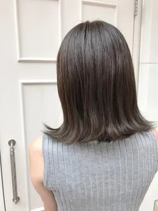 ミディアム カラー 🫟Blanco🫟 Color&Careのヘアスタイル