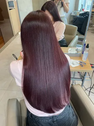 ロング 【ジーナ新宿】 大橋美月のヘアスタイル