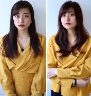 ロング 松本 俊樹のヘアスタイル