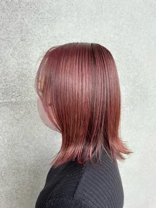 ミディアム カラー 坂本 勇将のヘアスタイル