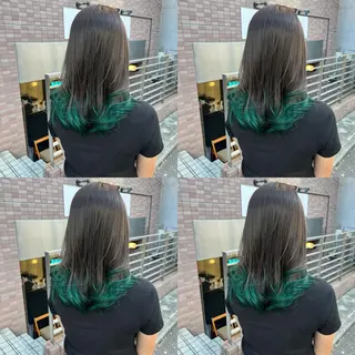 ミディアム カラー ✨縮毛矯正✖︎顔周り レイヤー✨ナカムラのヘアスタイル