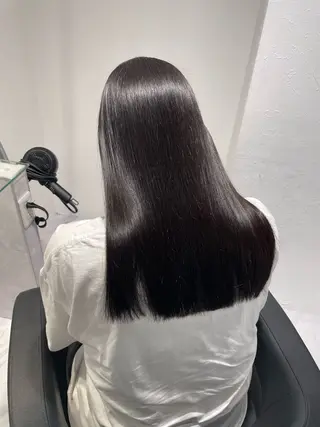 ロング カラー 表参道♡暗髪♡ 艶カラー♡アユミのヘアスタイル