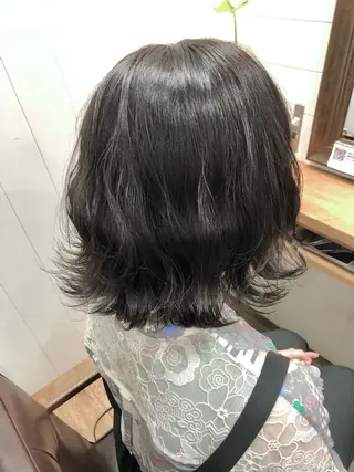 ミディアム 清永 隆二のヘアスタイル