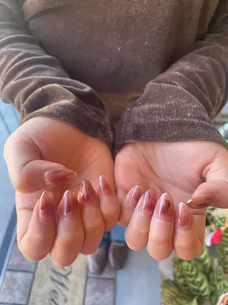 ネイル 甲府市徳行 🧸prunelleのネイルデザイン