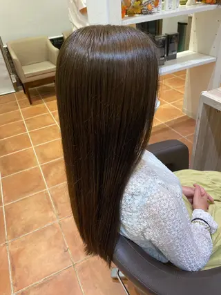 ロング カラー ☘️お悩み解決☘️ 岡部恒輝のヘアスタイル