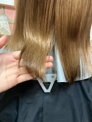 セミロング chouette/ 根本優希のヘアスタイル