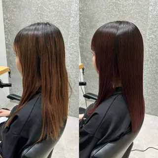 ショート カラー 髪質改善ヘアケア 艶髪特化/上田のヘアスタイル