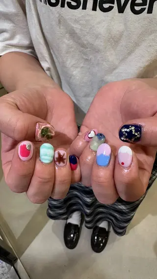 ネイル 🎶個性派ネイル💅 /Komachi❤️のネイルデザイン