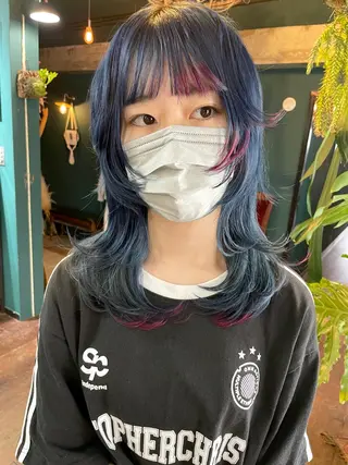セミロング vivre libreのヘアスタイル