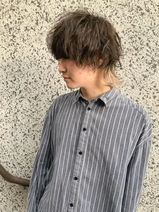 メンズ colasabu所属・石谷蒼 メンズパーマ特化のヘアスタイル