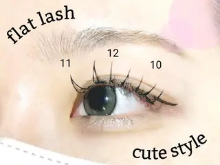 マツエク・マツパ PLATINUM DOLL yunaのマツエク・マツパデザイン