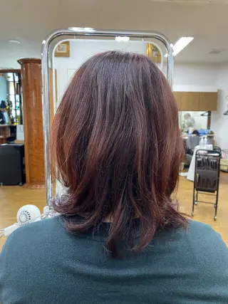 ミディアム カラー MASUMI／ 川西能勢口LUMIAのヘアスタイル