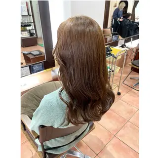 ロング カラー ヘアアレンジ 🦋エクステ/透明感 カラー🦋宮川莉央のヘアスタイル