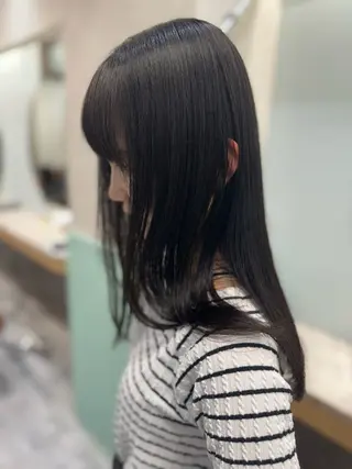ロング カラー Peyp博多 SORAモデル募集のヘアスタイル