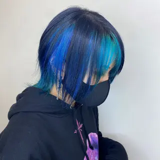 カラー 牛澤 優斗のヘアスタイル