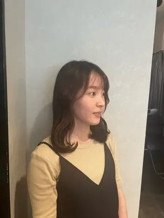 ミディアム 髙橋 秀果のヘアスタイル