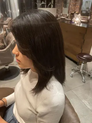 ロング 寒河江 真希のヘアスタイル