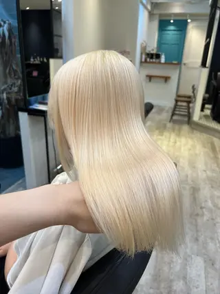 ロング カラー パーマ ヘアアレンジ メンズ キッズ ネイル マツエク・マツパ アイブロウ ブリーチ　ハイトーン 特化🌈フジタハルキのヘアスタイル