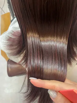 ミディアム 原 麻耶のヘアスタイル