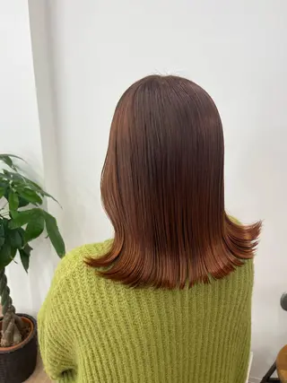 ミディアム カラー HIROKO / 透明感暖色カラー🎀のヘアスタイル