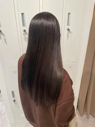 ロング 酒見 里奈のヘアスタイル