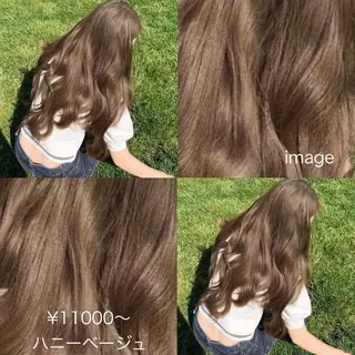 ミディアム 伊藤 りいなのヘアスタイル