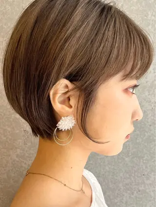 ショート 三鷹で1番ショート ボブをカットする新谷のヘアスタイル