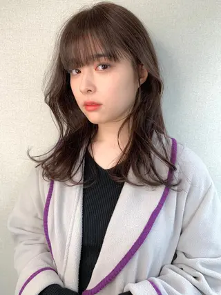 セミロング カラー ✨上品レディーなヘア スタイルへ✨髙木諒也のヘアスタイル