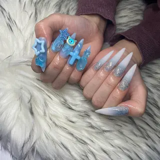 ネイル la vie Luire ｱｽｶのネイルデザイン