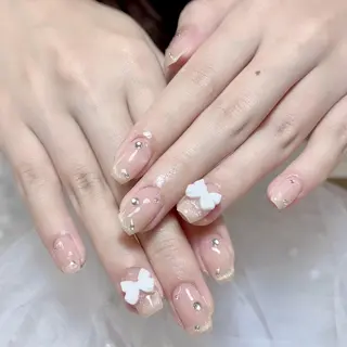 ネイル 🎀パラジェル 美爪🦄Yuzukiのネイルデザイン