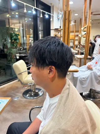 ショート パーマ メンズ 【髪質改善/美髪】 ⭐️川嶋 陸央⭐️のヘアスタイル
