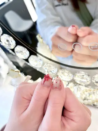 ネイル 【ちゅるん韓国🪄】 Aina🤍のネイルデザイン