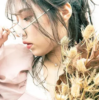 セミロング ヘアアレンジ 天王寺韓国ヘア 小山歓実のヘアスタイル