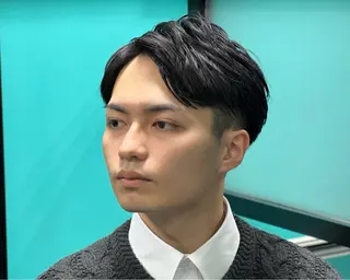 ミディアム 【メンズカット】 。のヘアスタイル