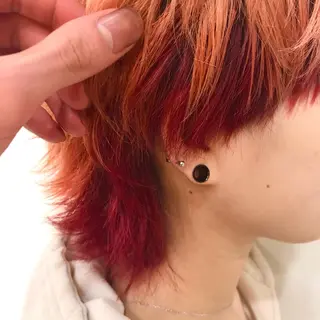 ショート カラー 渋谷/フェザー/ 毛流れ/竹内凌のヘアスタイル