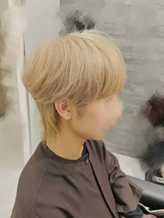 ミディアム カラー メンズ Masakuni Tsutsumiのヘアスタイル