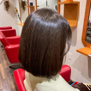 ミディアム 木宮 美緒のヘアスタイル