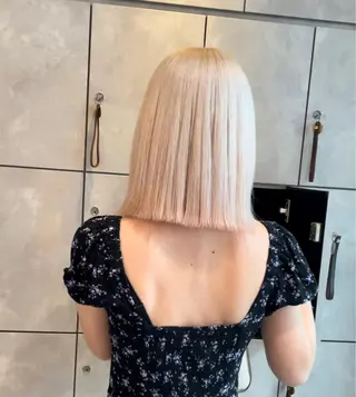 セミロング カラー ヘアアレンジ 🌹TikTok４万 ﾌｫﾛﾜｰ🌹AKIのヘアスタイル