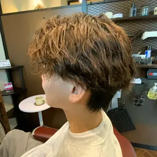 パーマ メンズ メンズカット/パーマ ハヤシのヘアスタイル