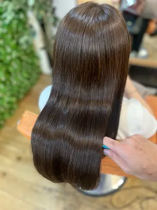 ロング ⚪️髪質改善 縮毛 店長 コウ⚪️のヘアスタイル