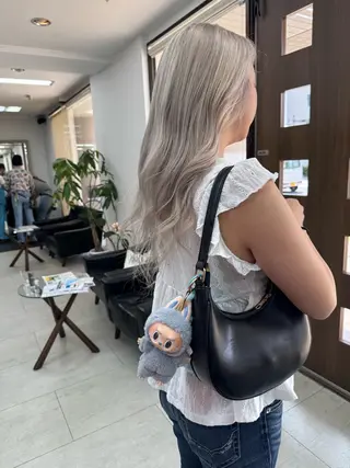 ロング カラー職人/上川原 雄飛のヘアスタイル