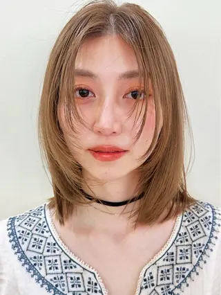 ミディアム ❤️アヤカ レイヤーカット❤️のヘアスタイル