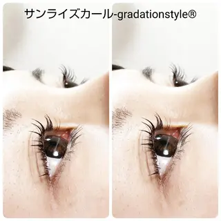 マツエク・マツパ 🎼グラデーション スタイル札幌♫*✧のマツエク・マツパデザイン
