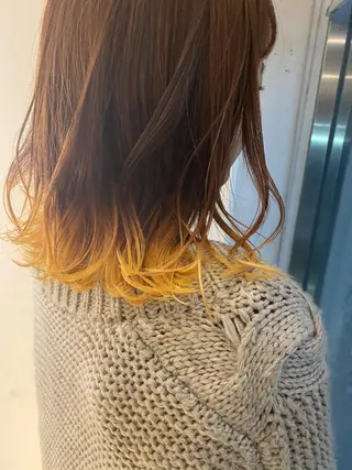 ミディアム カラー chic.🍋 Kirariのヘアスタイル